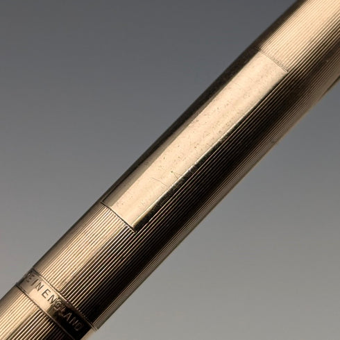 British Vintage Yard O' Red Rolled Gold Propelled Pencil in Case